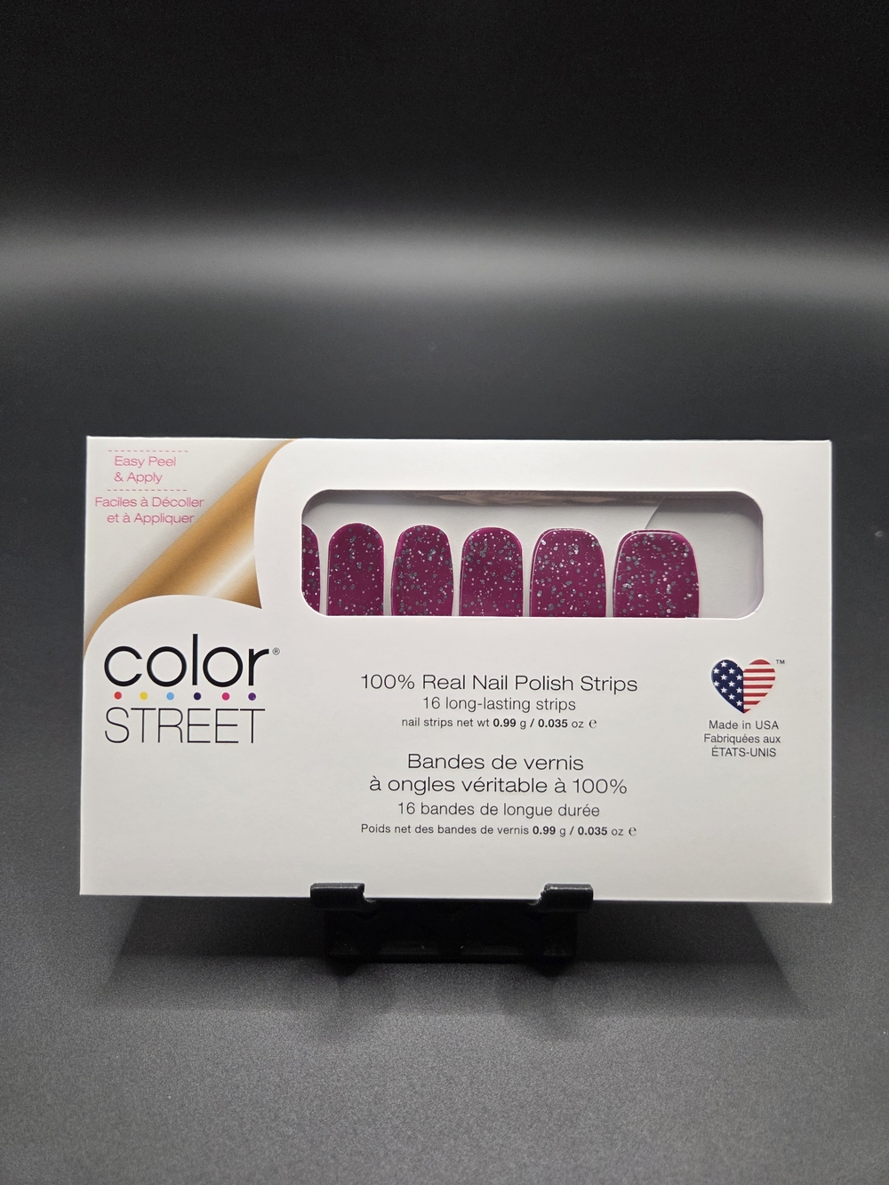 Color Street Nail Polish Strips Brand New Wine Down